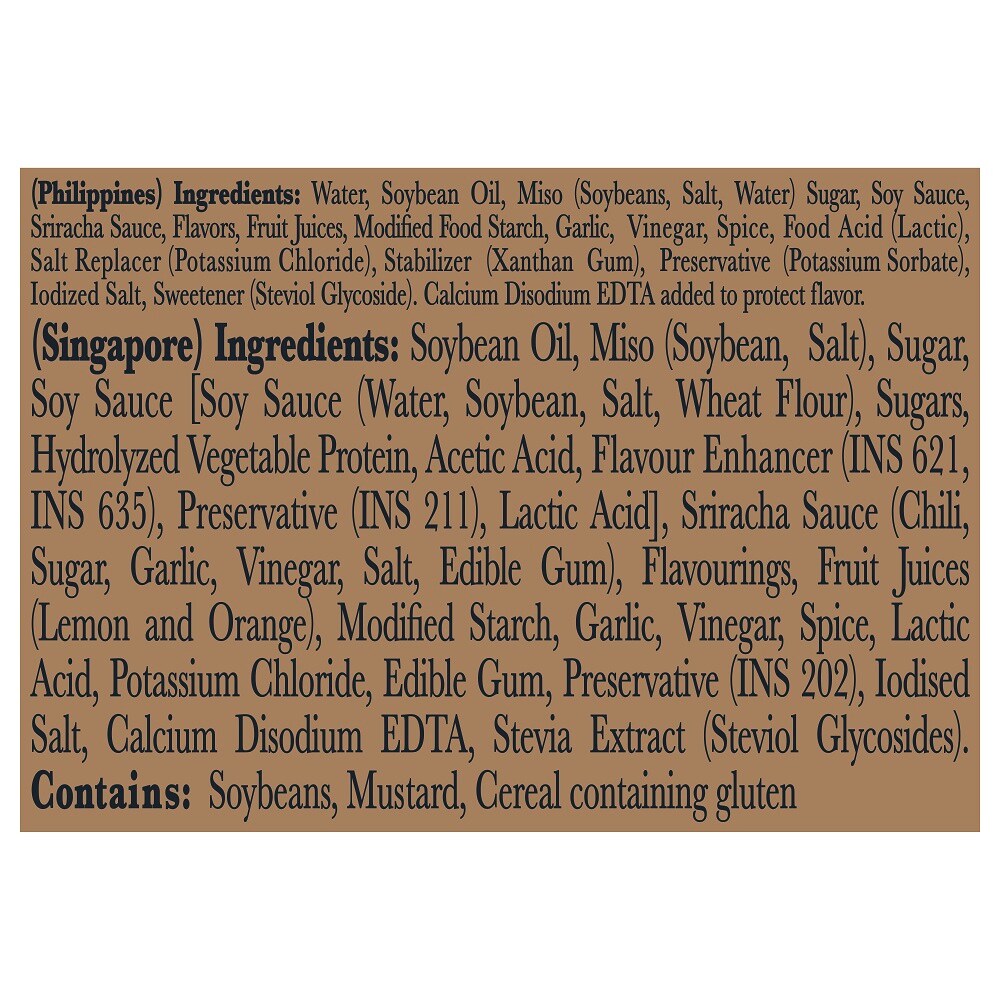 Hellmann’s Miso Ponzu Dressing - Explore exciting and unique flavours with Hellmann’s dressings.